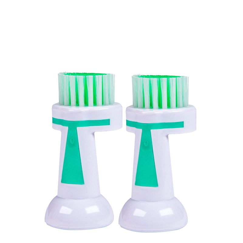 emmi-pet 2 x P2 (Care) Ultrasonic Attachment Brushes for Emmi-Pet 1.0 and 2.0 Handle, Care Attachment for Wound Care, Skin Care and Grooming for Dogs, Cats, Horses and Other Pets