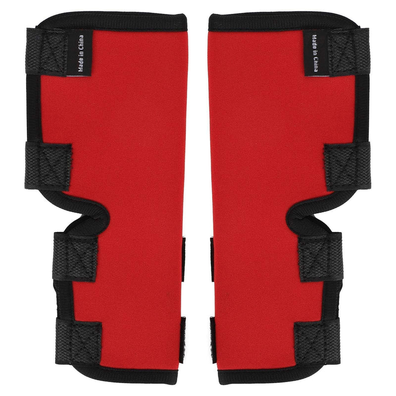 Bandage for dogs, joint bandage, ankle protection, pet protection bandage for dog hind leg and front leg S Red