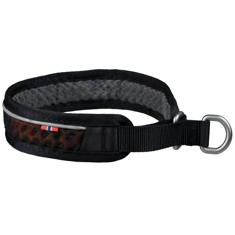 Non-stop dogwear Rock Collar 3.0 Orange 157 Collar with Pull Stop, Comfortable, Size: 60