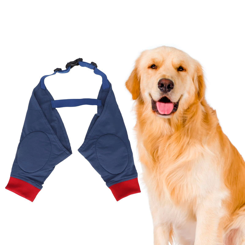 Qcwwy Elbow Pads for Dogs, Front Leg Protection for Dogs, Soft Padded Elbow Brace for Pets, Leg Wound Protection for Dogs, Front Leg Splints, Recovery Sleeves for Dogs (XL)