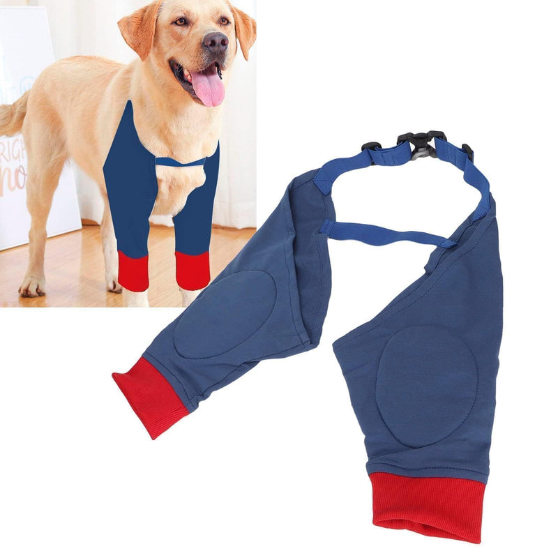 BAOFUYA Dog Elbow Brace Soft Dog Recovery Sleeve Front Leg Brace Dog Elbow Protection for Small, Medium and Large Dogs (XL)