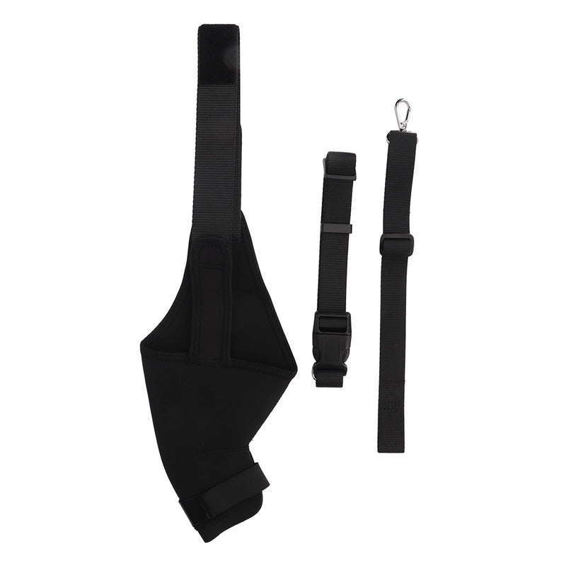 Qcwwy Dog Knee Braces for Hind Leg, Dog Hind Leg Orthotics for Dogs with ACL Kneecap Dislocation, Arthritis, Breathable, Comfortable Dog Joint Protector (XL Right Leg)