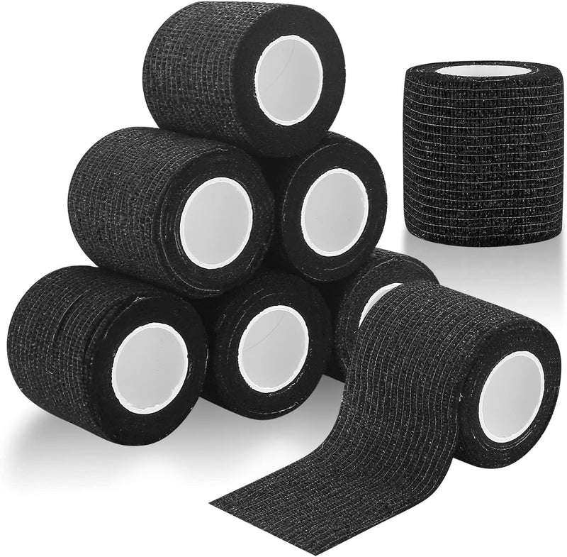 8 Rolls of Self-Adhesive Bandage, Cohesive Bandage, 5 cm x 4.5 m, Elastic Cohesive Bandage, Self-Adhesive for Dogs, Pets, Veterinary Wrap Tape