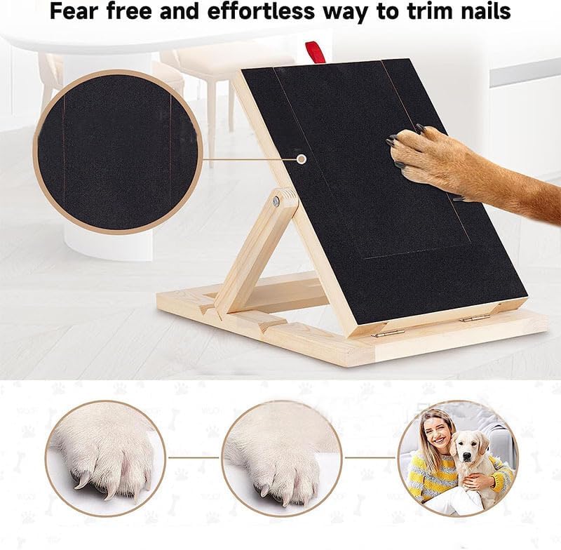 Dog scratching pad, pet nail paw scratch pad, for nail filing, sandpaper scratching pad, nail clippers for toy dogs, dogs scratching board for nails, scratching pad for fun nail care - PawsPlanet Australia