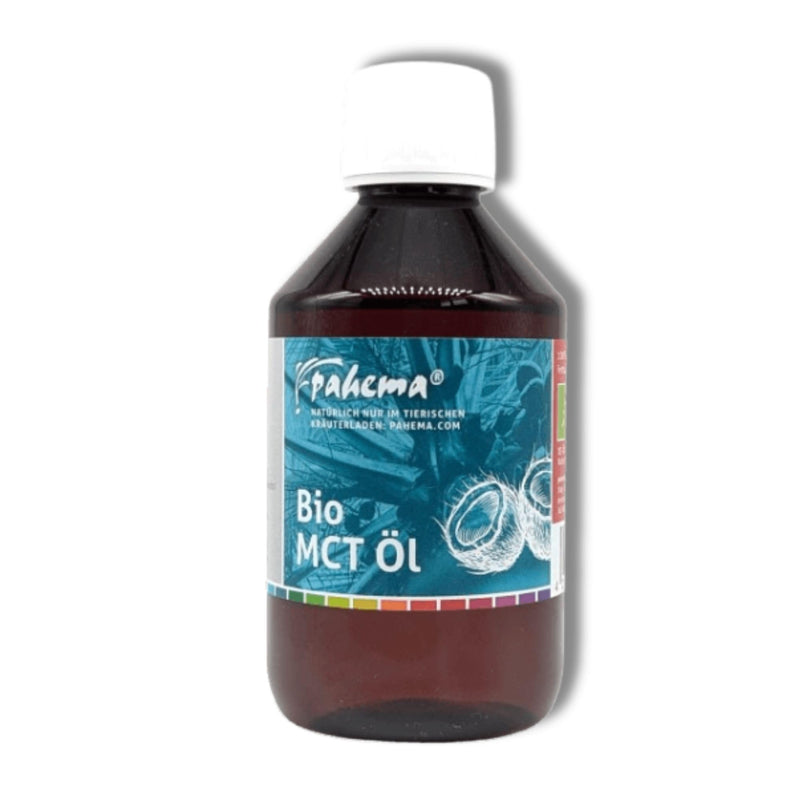 pahema Organic MCT Oil, C8 Caprylic Acid 60% & C10 Capric Acid 40%, for Dogs & Cats (250 ml) 250 ml