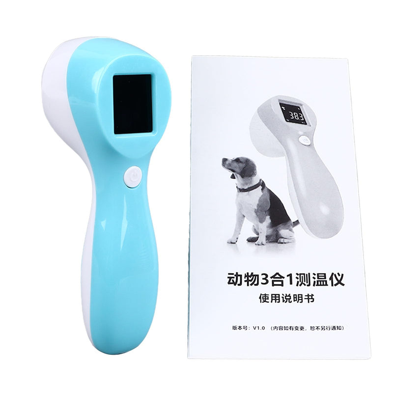 Forehead Thermometer, Digital Pet Thermometer, Infrared, Non-Contact High Accuracy, 3-in-1 Pet Thermometer for Pets, Cats, Dogs, Cattle, Sheep, Pigs