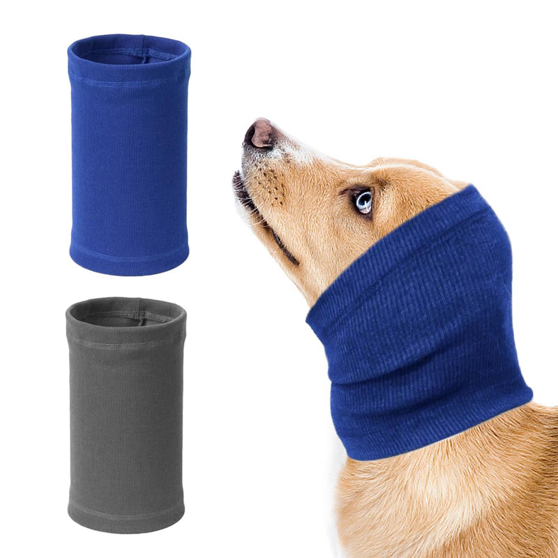 Pack of 2 Pet Headwear, Thickened Warm Accessories, Soothing Headwear for Dogs, Elastic Earmuffs for Dogs, Neck Protection for Pets, Used for Grooming