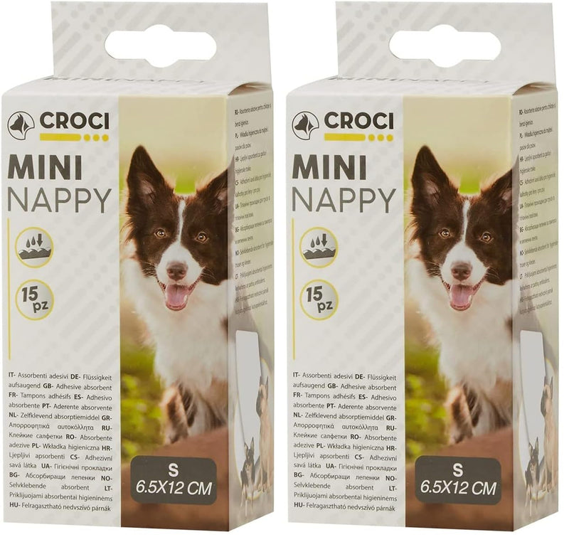 Croci C7020746 Monthly Sanitary Pads (Pack of 2) S (Pack of 2)