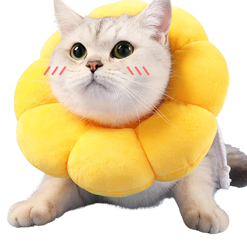 Anti-Stain Adjustable Soft Cat Safety Collar - Neck 8-25cm