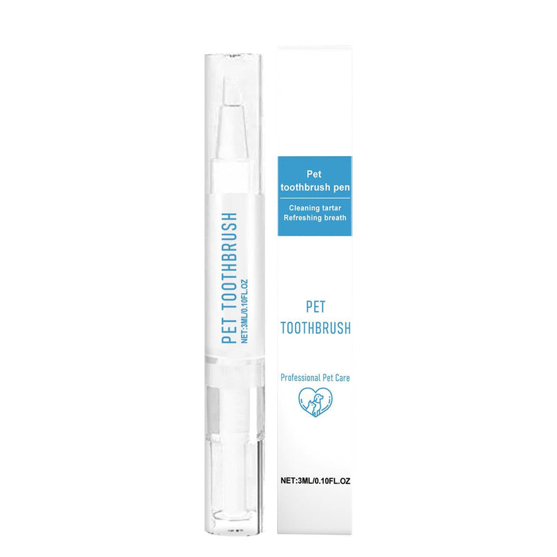 Cat Cleaning Pen, Puppy Tooth Cleaning Pen, Ergonomic Toothbrush Pen for Pets, Mouth Restoration, Whitening Gel, Pet Teeth Cleaning Pen