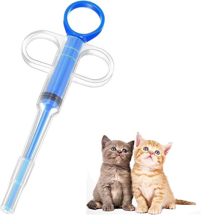 Tablet Feeder, Medicine Feeder, Pet Pusher Syringe, Pill Injector, Tablet Feeder, Nursing Pusher Shooter, Pill Feeder for Cats Small Dogs Helper Pills, Capsule