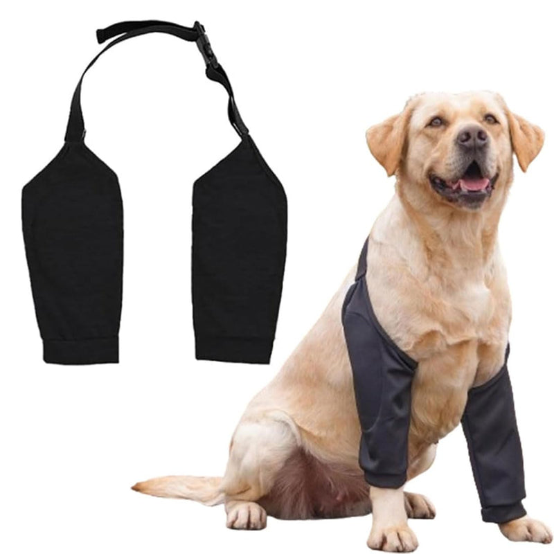 Dog Leg Protector Elbow Brace Dog Prevents Licking Wounds Helps with Arthritis (XL for Medium and Large Dogs) Xl
