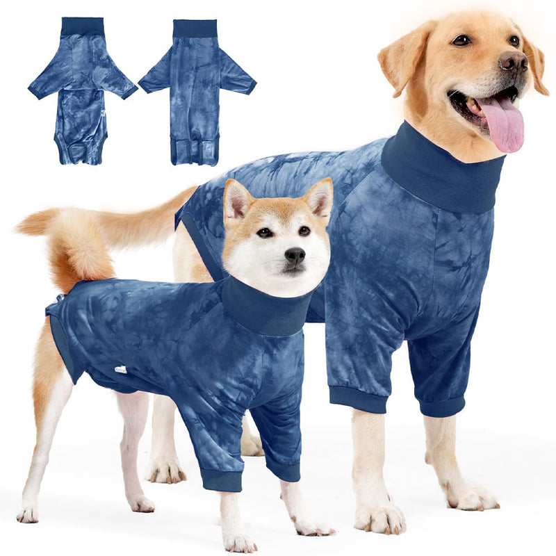 SlowTon Recovery Suit for Dogs - Female Male Dog Bodysuit for Castrations, Anti Licking Dog Suit E-Collar Alternative After Surgery, Anti-Hair Loss Suit for Small, Medium and Large Dogs