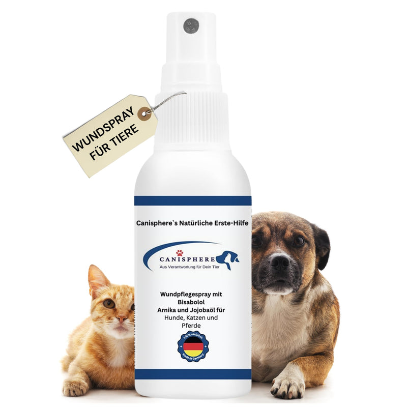 Pet Wound Care Spray - Natural Wound Spray for Dogs & Cats - Antiseptic, Cooling & Itch Relief - Ideal for Hot Spots, Insect Bites & Skin Irritations