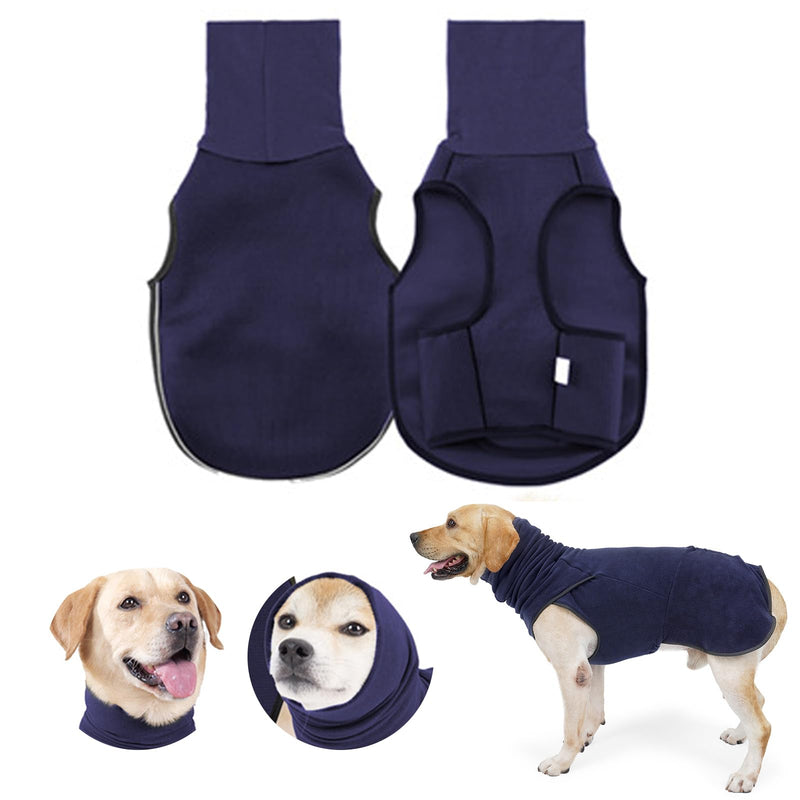 TYXHXTF Anti-Stress Vest, Dog Anxiety Jacket, Soothing Coat, Dog Coat with Soothing Hood, Calming Shirt, Anxiety Relief for Dogs