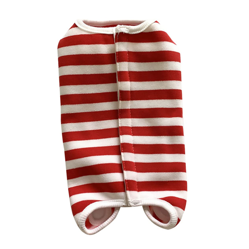 PartyKindom Dog Body Weaning Suit with Buttons, Breathable, Full Protection for Male and Female Dogs, Prevents Licking and Scratching in Wound Healing, Durable and Easy to Take Off