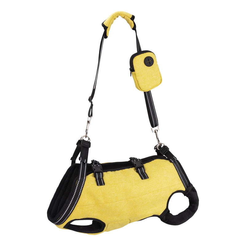 Full Body Support Dog Lift Belt with Ergonomic Constructions for Older Dogs with Shock Absorption and Adjustable Belt Shock Absorption Strust Harness