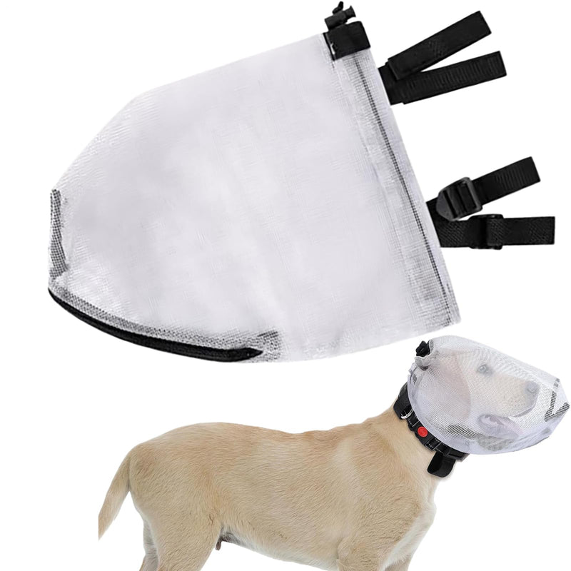 Field protection for dogs | Safety hood for dog tail during hikes | Breathable mesh protective hood for puppies and Chihuahuas on farmland against thorns, stones, and grass during picnics, hiking, and hunting.