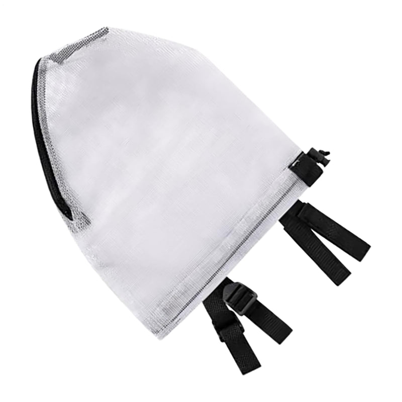 Dog Face Protection, Portable Dog Head Safety Net with Mouth Zip, Hooded Net, Pet Accessories for Small Dog Breeds such as Chihuahuas and Dachshunds, Outdoor, Adventure, Hiking