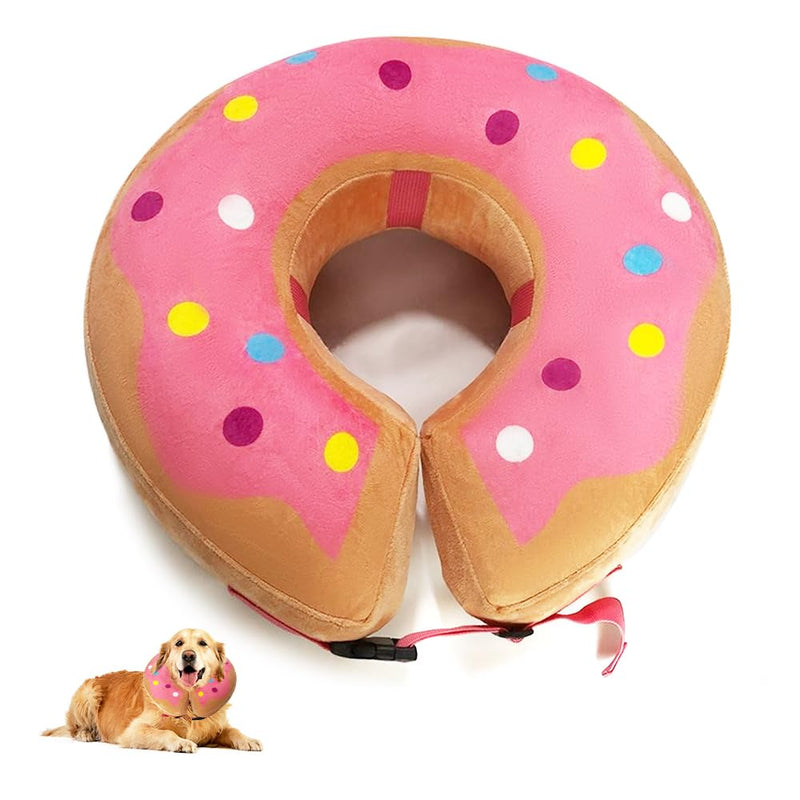 Inflatable Dog Collar, Protective Collar, Dog Collar, Leak Protection, Adjustable Cat Collar, Soft Cat Collar, Collar for Dogs After Surgery, Recovery Collar for Recovery After Surgery L