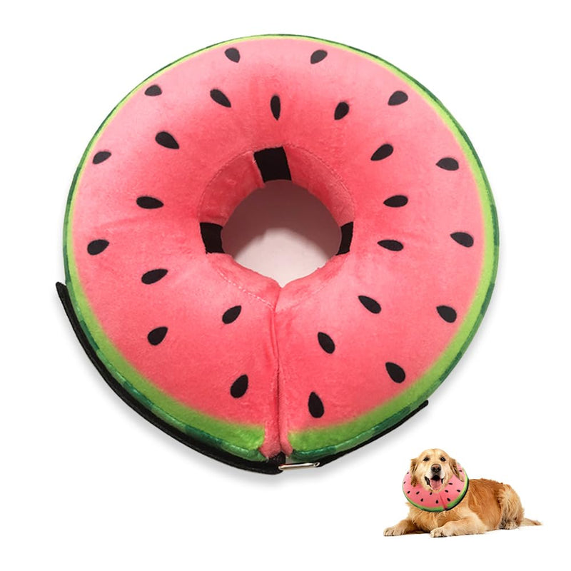 Inflatable Dog Collar, Leak Protection, Soft, Protective Collar, Dog Collar After Surgery, Dog Collar with Adjustable Buckle, Inflatable Dog Collar for Recovery After Surgery - M