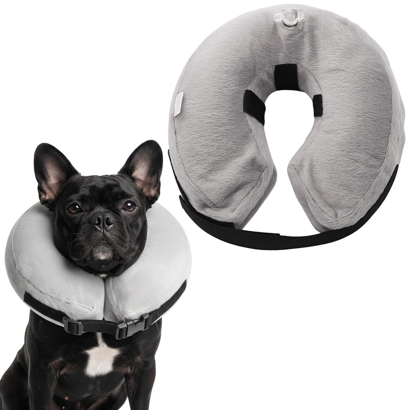 Inflatable Collar for Dogs, Soft Dog Collar with Lick Protection, Ideal for Dogs of Any Size, Easy to Use and Durable