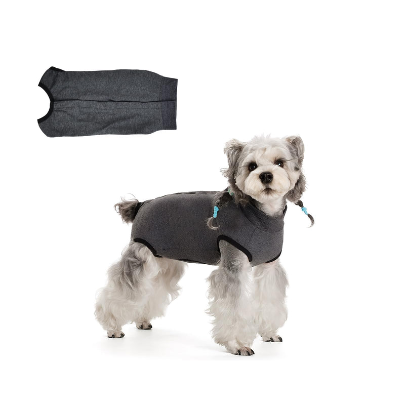 Dog Bodysuit After Op, Medical Bodysuit for Dogs, Wound Protection Recovery Suit, Anti-Licking, E-Collar Alternative, Breathable Onesie for Pets, Onesie Pyjamas (A, S)