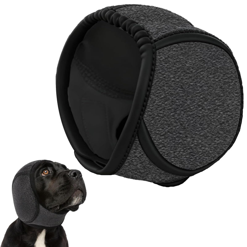 Dog Ear Muffs with Noise Cancellation, Ear Protection for Dogs, Ear Protection Dog, Dog Swimming Caps, Elastic Ear Protection for Dogs, for Noise Blocking, Calming, Winter, Bathing, Drying M
