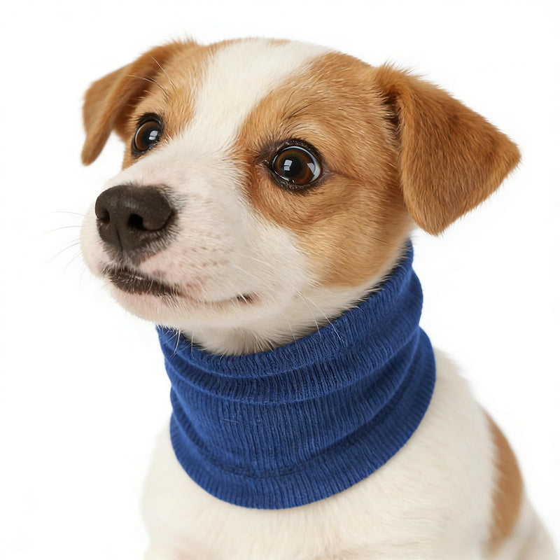 Earmuffs for Dogs, Noise Protection, Soft Dog Protective Cover, S, Blue, Head Circumference 25-41 cm, Soothing, Warming and Lightweight for Small Dogs