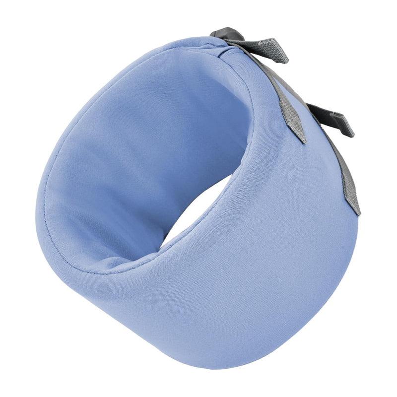 Dog Cone Adjustable Recovery Collar, Anti Lick Pet Neck Support Guard with Soft Padded Edge Design, Protective Healing Aid Function, Ideal for Medium Large Breed Puppy Kitten Care Blue