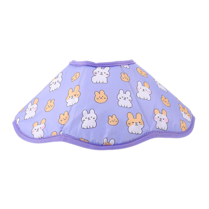 Adjustable cat recovery neck collar made of lightweight material, 32 x 36 cm, anti-lick protective collar for postoperative wound healing