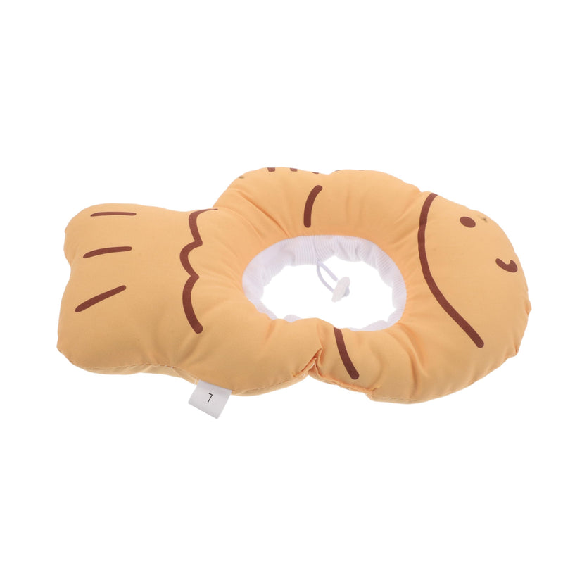 UKCOCO Soft Adjustable Cat Neck Brace Fish Shape Cat Collar Protective Collar Kitten Recovery Protection