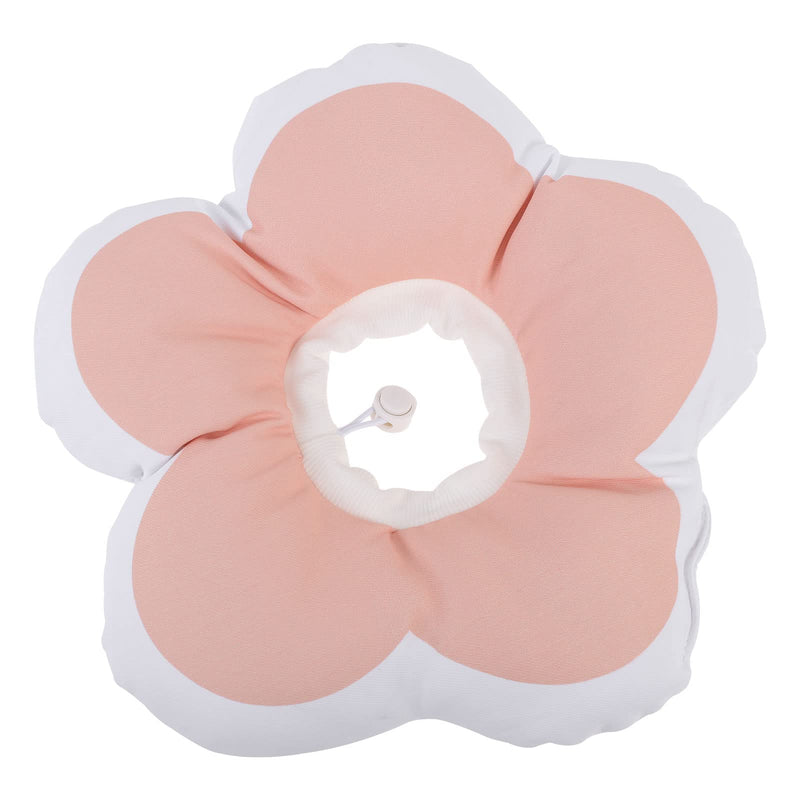 Lurrose Flower-Shaped Recovery Collar for Pets, Cat Protective Collar Made of PP Cotton, Waterproof, Leak-Proof Collar for Recovery Phase After Injuries, Suitable for Cats