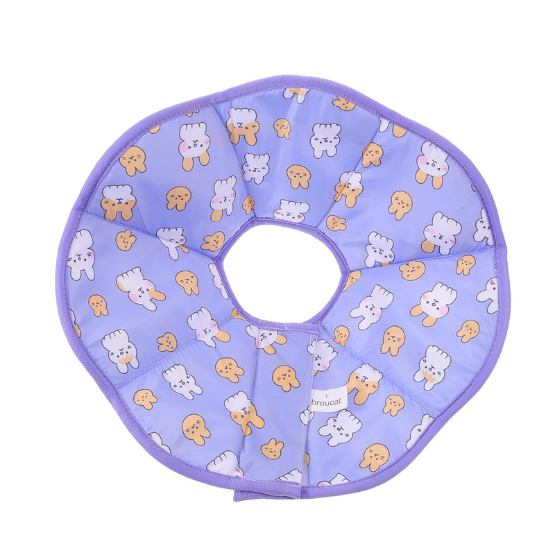 Anti-Leak Collar for Small Dogs and Cats, Adjustable Post-Operative Recovery Collar, Soft Conical Collar Made of Lightweight Material, 32 x 36 cm, Post-Surgery Protection