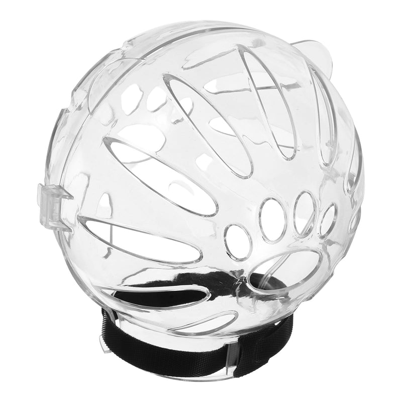 DECHOUS Cat Protective Helmet made of Transparent ABS, Adjustable for Cats and Kittens for Wound Care and Licking Protection in Everyday Life