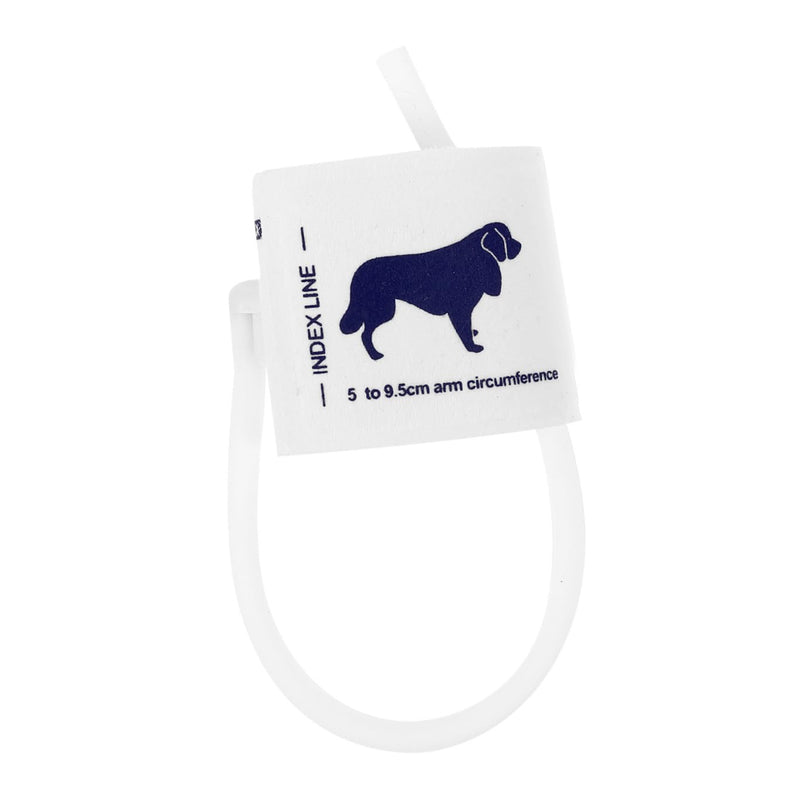 Veemoon Blood Pressure Cuff for Pets Made of Non-Woven Fabric, General Suitable for Arm Circumference 5 9.5 cm, Safe and Practical for Monitoring Blood Pressure in Cats and Dogs