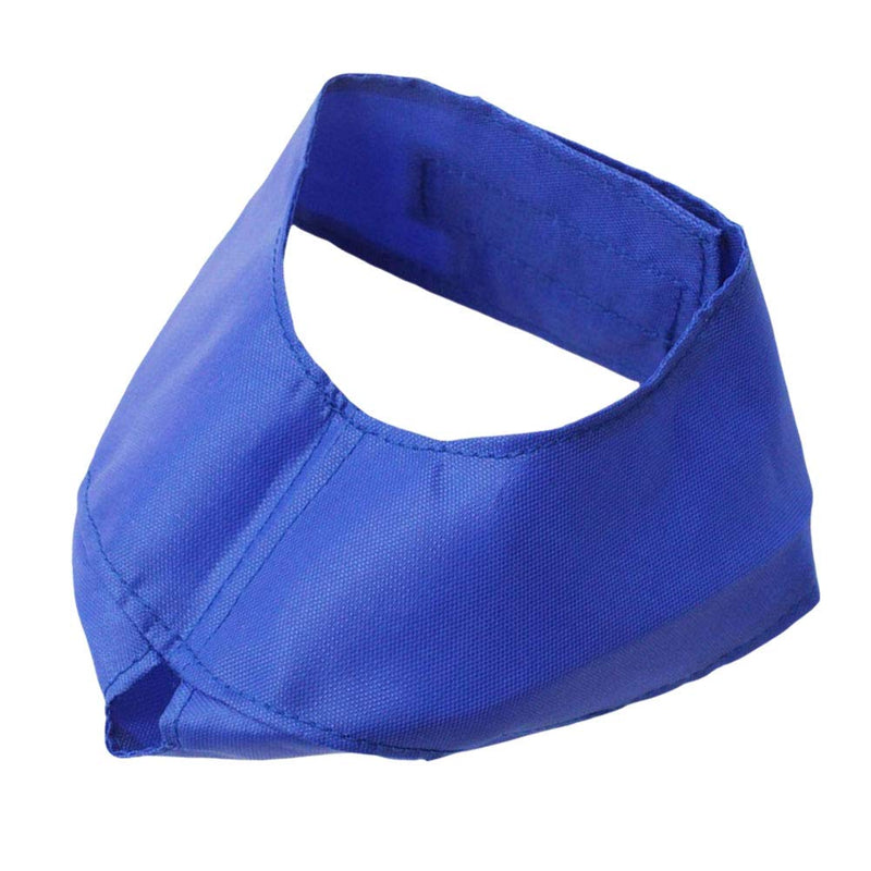 TEHAUX Bite-Proof Eye Patch for Pets Made of Nylon, Adjustable and Lightweight with Small Hole Design for Bathing and Drying Cats and Dogs