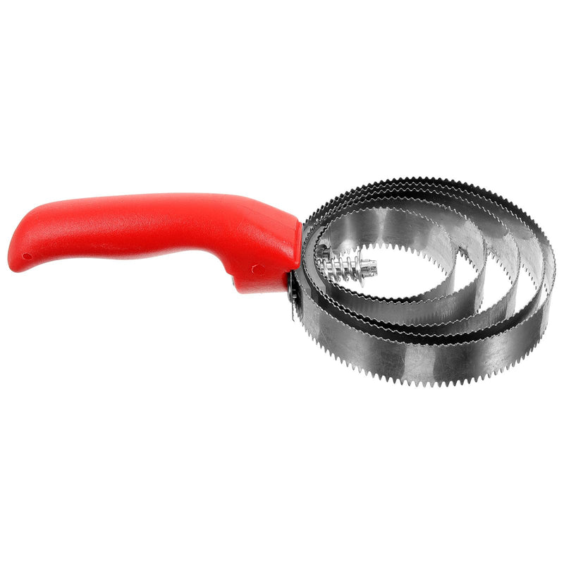 Horse grooming brush for removing animal hair with a non-slip stainless steel and plastic handle for effective cleaning of horses and other animals.