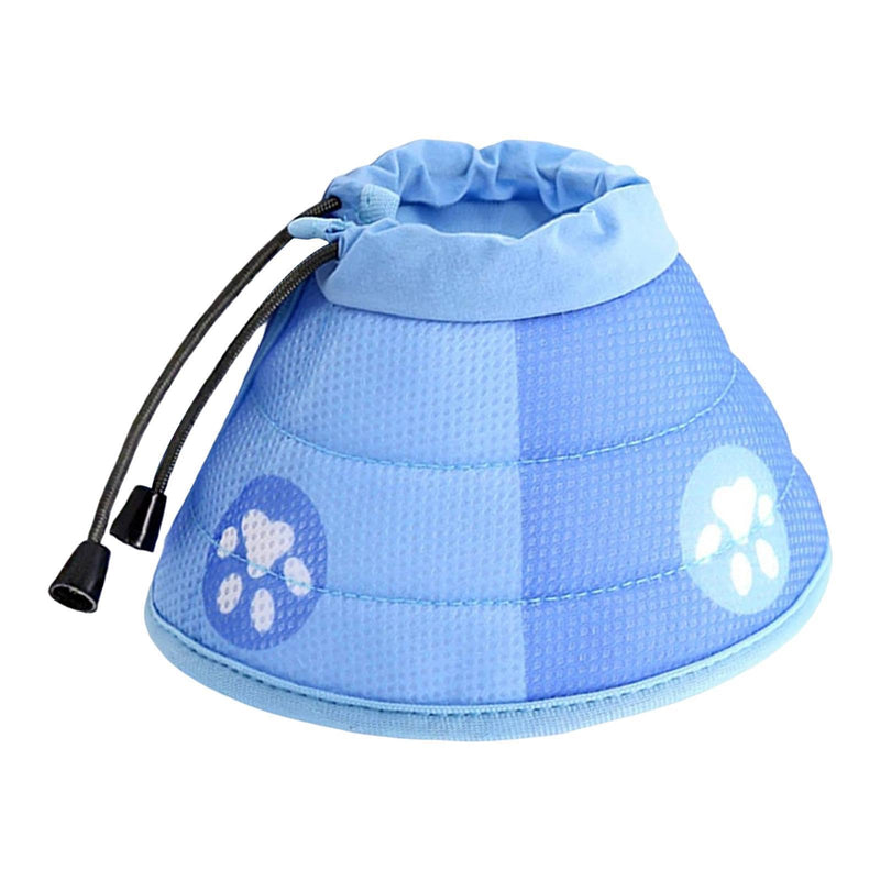 Adjustable cat collar, soft and scratch-resistant, prevents licking and protects wounds, ensuring comfort for pets. Suitable for cats and dogs.