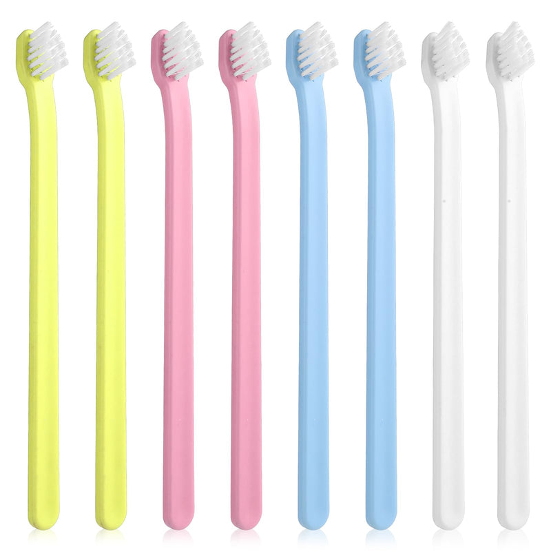 8-Piece Dog Toothbrush Set, Soft Dog Toothbrush for Small Dogs, Cats, and Puppies, Mini Portable Travel-Friendly and Easy to Use for Puppies