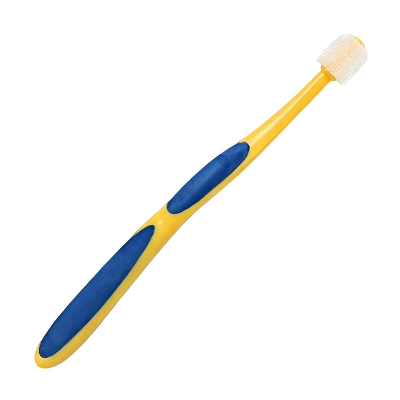 Cat Toothbrush, Soft Bristle Cleaning Tool | Pet Toothbrush, For Kittens, Puppies, Seniors, Small & Large Breeds, For Pet Health, 360 Degree Brush Head