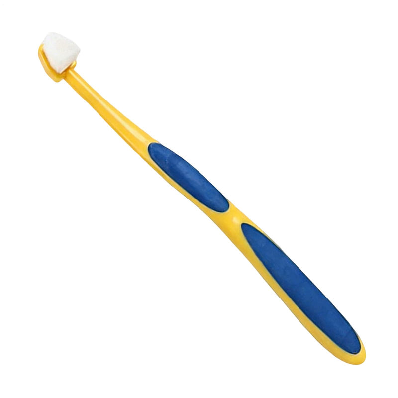 Toothbrush for cats, gum care and bath accessories, pet toothbrush | for hygiene and health, suitable for puppies, kittens, seniors, small and large breeds as well as pets. Triangular toothbrush