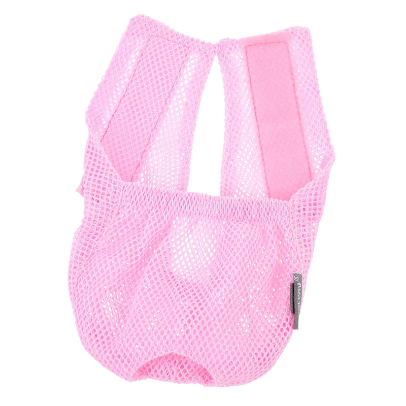 HOMSFOU Breathable Polyester Cat Muzzle, Adjustable Muzzle for Cats and Kittens, User-Friendly and Washable for Vet Visits and Grooming