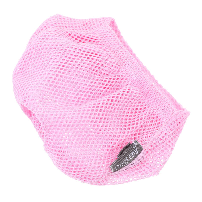 Breathable polyester cat muzzle. Secure protection against licking and biting for cats and kittens. User-friendly for bathroom and pet shop.