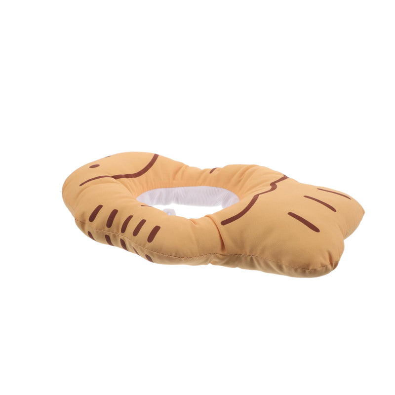 POPETPOP Soft Elizabethan Polyester Neck Brace for Dogs and Cats, Donut or Fish Shape, Protection and Easy Support for Recovery and Wound Healing