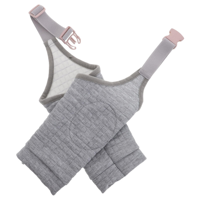 TEHAUX Atmungsaktive Wundmanschette für Hunde Vorder und Hinterbeine aus Elastischem Polyester in Grau XL für Sicheren Wundschutz und Bewegungsfreiheit