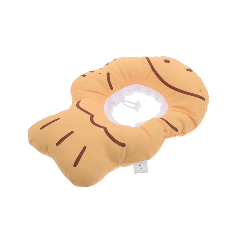 BESTonZON Soft Donut Neck Collar for Cats made of Polyester with Easy Care Comfort and Daily Freedom of Movement for Recovery after Surgery