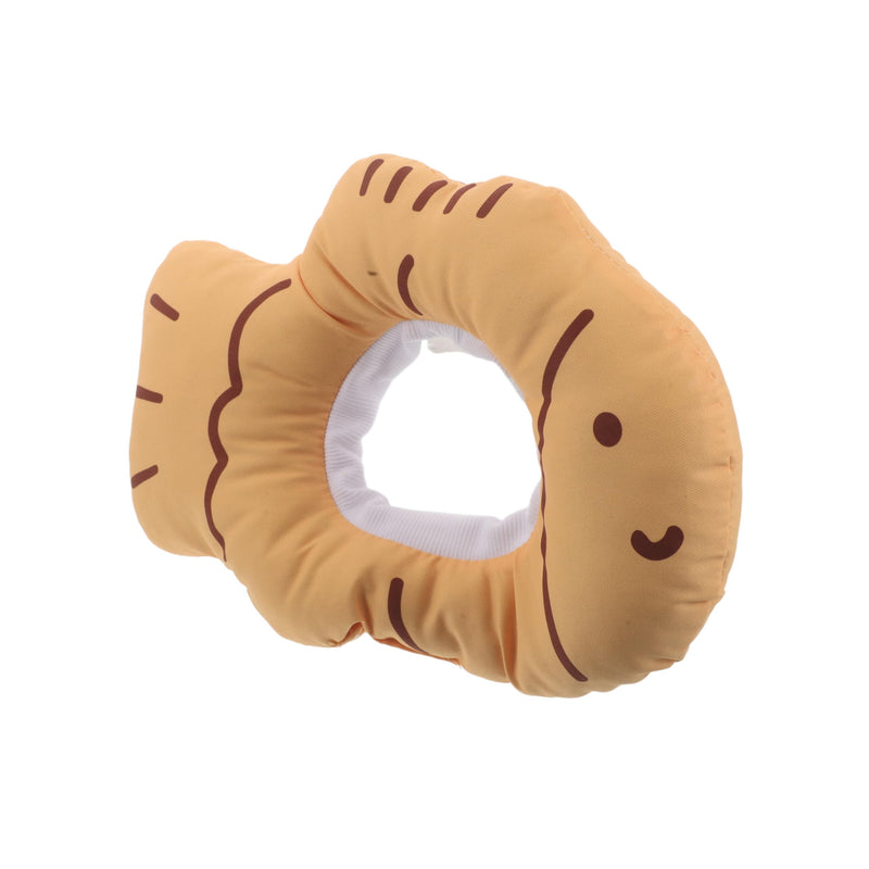 VILLCASE Adjustable Donut-Shaped Polyester Cat Collar - Soft Protective Collar for Cats and Dogs After Surgery for Healing and Licking Prevention