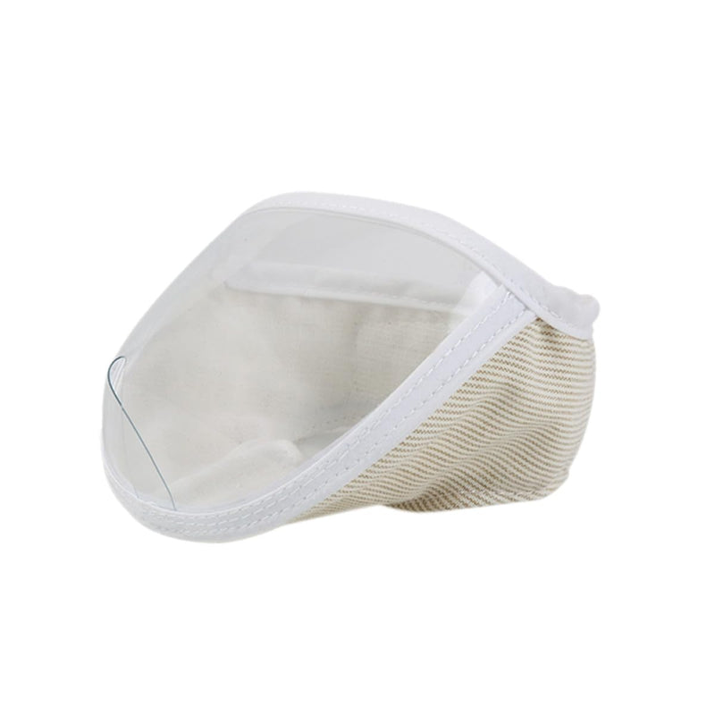 LALAFINA Transparent Polyester Cat Muzzle with Bite Protection and Breathable Cat Head Protection for Puppies and Cats for Grooming and Beauty