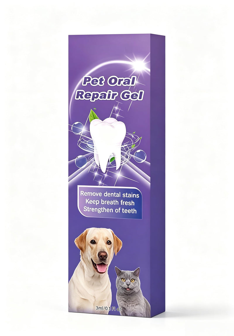Pet Toothbrush Pen, Dental Cleaning Pen for Dogs with Gel Formula, Improves Bad Breath, Suitable for Small and Large Dogs, Easy to Use
